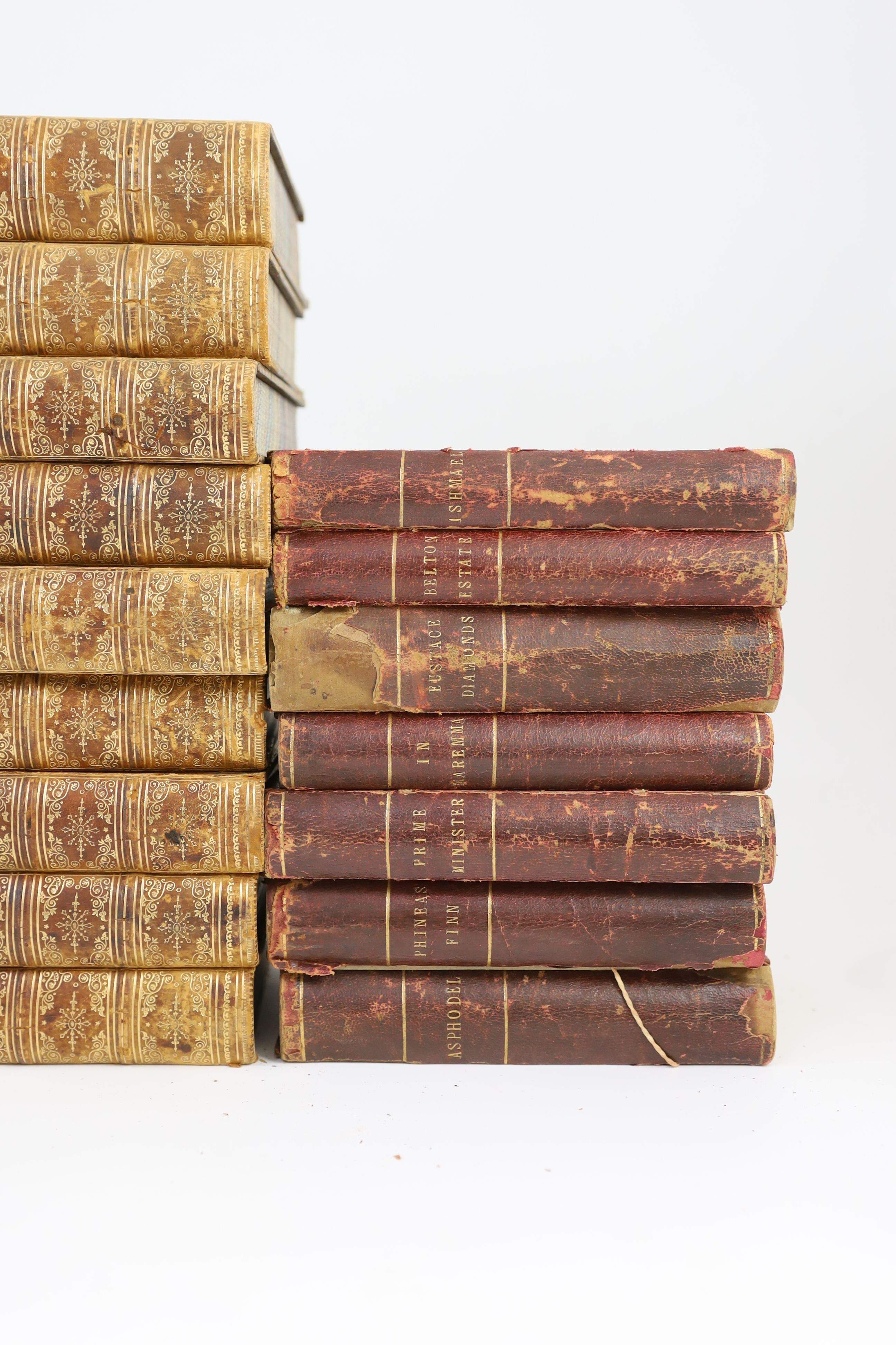 Walpole, Horace - The Letters of Horace Walpole, Earl of Orford, edited by Peter Cunningham, 9 vols, 8vo, tree calf, Henry G. Bohn, London, 1861, together with Trollope, Anthony - Works, 15 vols, 8vo, half morocco, Londo